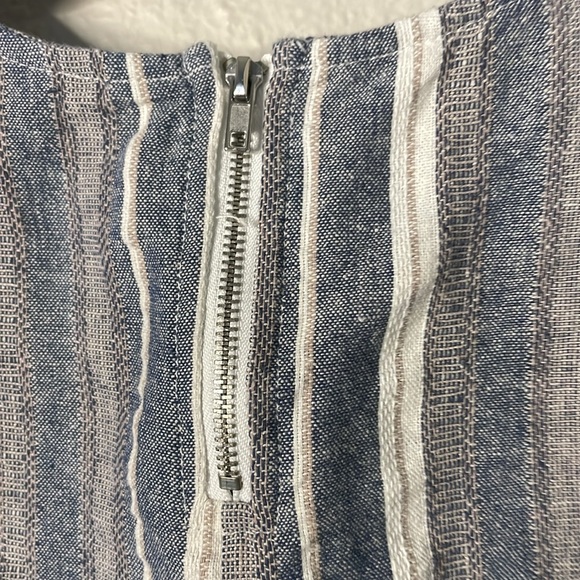 Paper Crane Linen Blend Top Strip Size M - Picture 3 of 7